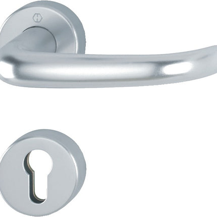 HOPPE Set di protezione antincendio San Francisco FS-E1301/42H/42HS Acciaio inox F69 D/D ( 3000202089 )