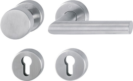 HOPPE set antincendio Amsterdam FS-E58/42H/42HS/1400 acciaio inox F69 D/K ( 3000203123 )