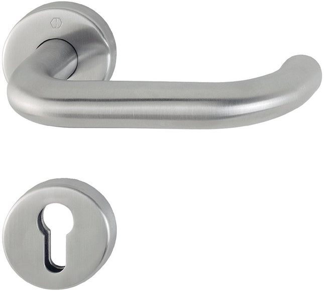 Set di protezione antincendio HOPPE Paris FS-E58/42H/42HS/138 acciaio inox F69 D/K ( 3000203109 )