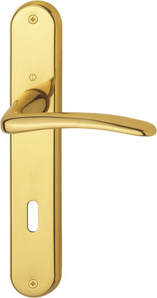 HOPPE set di piastre lunghe Istanbul M171/332P ottone F71 ( 3000253683 )