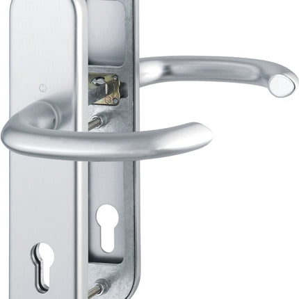 HOPPE Schutzgarnitur Marseille 1138/3331/3410 Aluminium F1 ( 3000209084 )