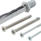 HOPPE set di fissaggio Sertos(R) K/G 65-70 mm M5 x 80 + 4.0 x 75 ( 3000209935 )