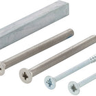 HOPPE set di fissaggio Sertos(R) GG-WC 60-65 mm M5 x 75 + 4,0 x 70 ( 3000209943 )