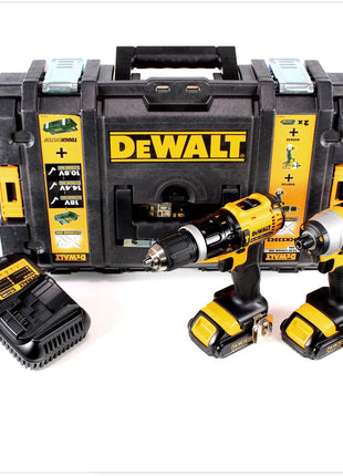 DeWalt DCK 235 C2 Combo Pack 14,4 V DCD 735 Schlagbohrschrauber + DCF 835 Schlagschrauber + 2x 1,5 Ah Akku + Ladegerät + ToughBox - Toolbrothers