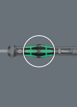 WERA Elektronik-Feinmechanik-Schraubendreher 2035 2,5 mm Klingenlänge 80 mm ( 4300001758 )