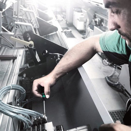 WERA Electronics Cacciavite meccanico di precisione 2054 6-KT. 3 mm Lunghezza lama 60 mm ( 4300001787 )