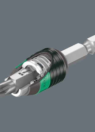 WERA Bithalter 889/4/1 K Rapidaptor 1/4 ″ F 6,3 1/4 ″ C 6,3 + E 6,3 ( 4000829607 )