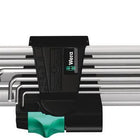 WERA Set di chiavi esagonali a L 950 PKL Supporto in plastica da 9 pezzi ( 4000825492 )