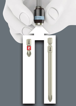 WERA Assortim. d'embouts en acier inoxydable BC 30 Stainless 1 30 pièces ( 4000828396 )