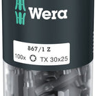 WERA confezione grande di punte 867/1 Z 1/4 ″ T 30 Lunghezza 25 mm ( 4000822275 )