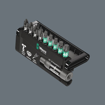 WERA assortimento di bit Bit-Check 10 Impactor 1 10 pezzi ( 4000829046 )