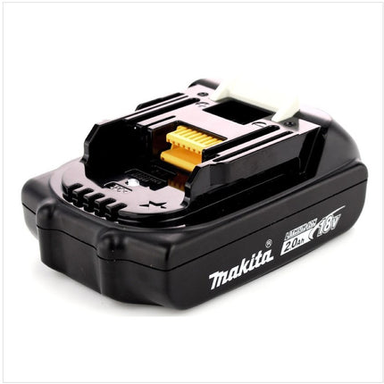 Makita DHP 458 A1J B Akku Schlagbohrschrauber 18 V 91 Nm Schwarz + 1x Akku 2,0 Ah + Makpac - ohne Ladegerät - Toolbrothers