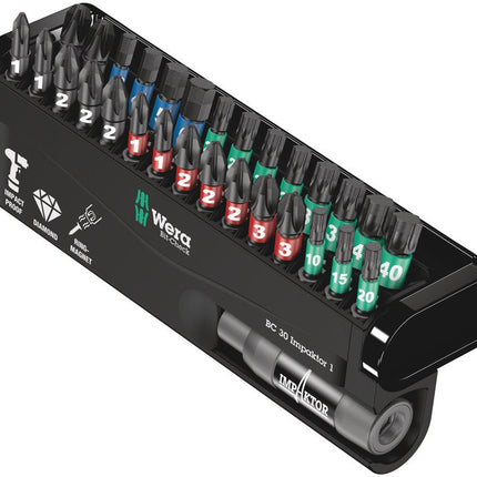 WERA assortimento di bit Bit-Check 30 Impactor 1 30 pezzi ( 4000829047 )