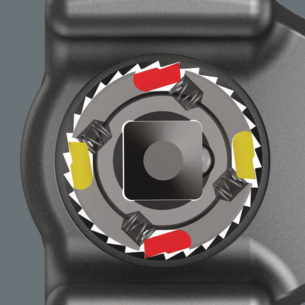 Cricchetto passante WERA 8002 C Koloss All Inclusive Set 1/2 ″ 30 denti ( 4000821452 )