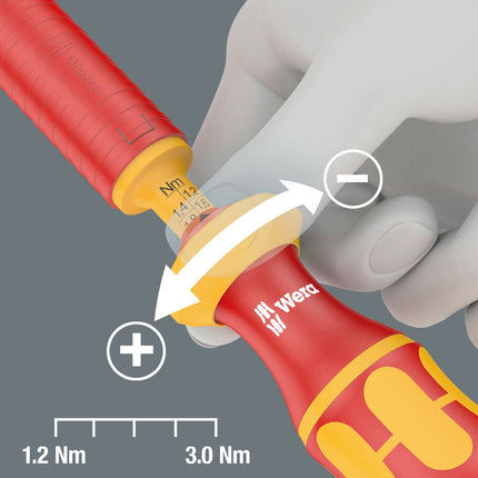 Set di cacciaviti dinamici WERA da 15 pezzi 1,2 - 3 Nm ( 4000828616 )
