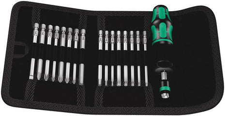 WERA Jeu de tournevis dynamométriques KK 60 Torque 17 pièces 1,2-3 Nm ( 4000828120 )