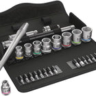 WERA Zyklop Metal 8100 SB 7 Set di chiavi a bussola 29 pezzi 3/8 ″ ( 4000821654 )