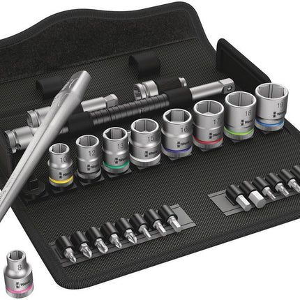 WERA Zyklop Metal 8100 SB 7 Set di chiavi a bussola 29 pezzi 3/8 ″ ( 4000821654 )