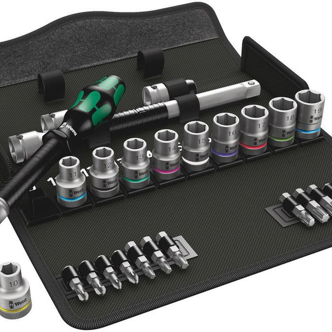 WERA Steckschlüsselsatz Zyklop Speed 28-teilig 1/2 ″ ( 4000821652 )