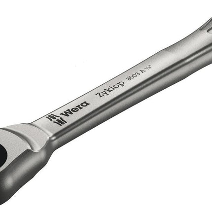 WERA cricchetto passante Zyklop Metal push 1/4 ″ 38 denti ( 4000821536 )