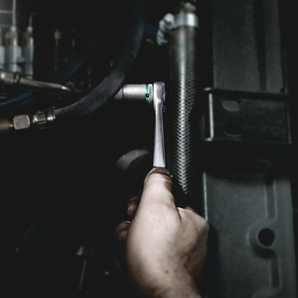 WERA cricchetto passante Zyklop Metal push 1/4 ″ 38 denti ( 4000821536 )