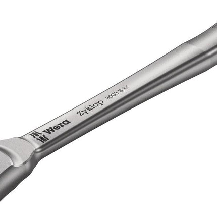WERA Zyklop Cricchetto passante in metallo 3/8 ″ 38 denti ( 4000821538 )