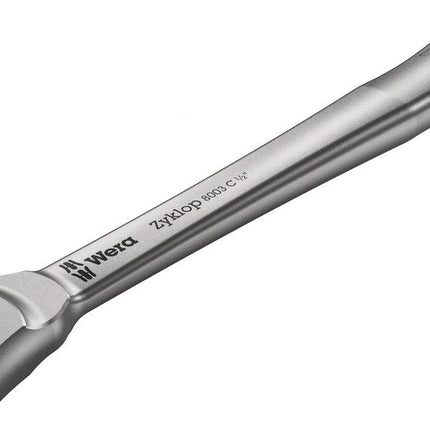 WERA Zyklop Cricchetto passante in metallo 1/2 ″ 38 denti ( 4000821547 )