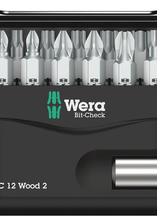 WERA Bitsortiment Bit-Check 12 Wood 2 12-teilig ( 4000829035 )