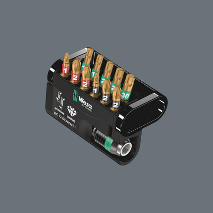 WERA Bit-Check Diamond 1 Set di punte da 12 pezzi ( 4000829037 )