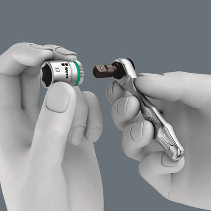 Set di chiavi a bussola WERA KK Zyklop Mini 2 27 pezzi 1/4 ″ ( 4000829906 )