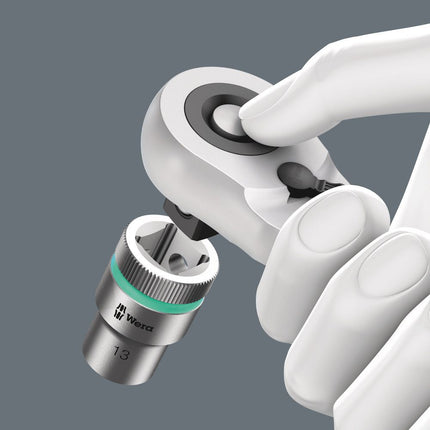 Cricchetto reversibile a leva WERA 8006 Zyklop Hybrid Set 1/2 ″ 72 denti ( 4000821144 )