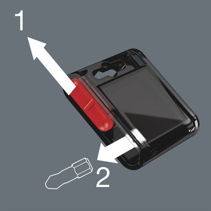 WERA confezione grande di punte 1/4 ″ T 20 Lunghezza 25 mm ( 4000829008 )