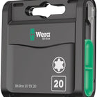 WERA confezione grande di punte 1/4 ″ T 20 Lunghezza 25 mm ( 4000829008 )