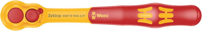 WERA Cricchetto a leva 8007 B VDE 3/8 ″ 80 denti ( 4000828007 )
