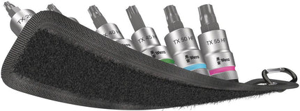 Set di chiavi a bussola WERA Cintura C 3 TORX(R) HF Zyklop 6 pezzi ( 4000821204 )