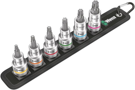 WERA Steckschlüsselsatz Belt C 3 TORX® HF Zyklop 6-teilig ( 4000821204 )