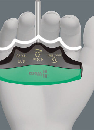 WERA destornillador dinamométrico 400 TX TX 20 4 Nm (8000544746)