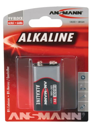 Akumulator ANSMANN 9 V 6LP3146-E blok 550 mAh ( 4000901825 )