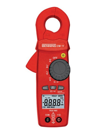 BENNING Multimètre à pince ampèremétrique CM 11 0,1 mA-20 A AC, 0,1 mA-10 A DC ( 4000828923 )