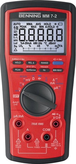 BENNING Multimeter MM 7-2 1000 V ( 4000828962 )