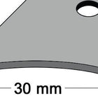 PG Teppichschiene Breite 30 mm Länge 1000 mm Edelstahl matt ( 3000259503 )