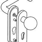 Set antincendio HEWI 111R13.113 Plastica 90 D/K ( 3000204165 )