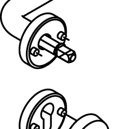 HEWI mezzo set 111XAH22.130 acciaio inox XA ( 8000263039 )