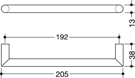 HEWI Moebelgriff 562 13B192 Polyamid 90 tiefschwarz matt 3000207760  3 - toolbrothers