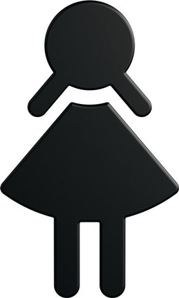 HEWI Symbol Frau 801.91B020 Polyamid Farb-Nr. 90 ( 8000645320 )