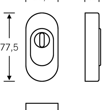 Rosetta di sicurezza FSB 73 3249 Acciaio inox 6204 ( 3313302051 )