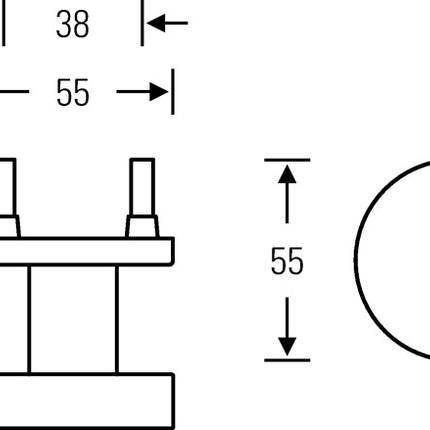 Pomello FSB 23 0829 03400 Acciaio inox 6204 ( 3322002269 )