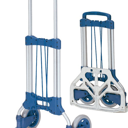 Carrello di trasporto FETRA pieghevole in tubolare acciaio/alluminio Alluminio Altezza 1090 mm Lunghezza pala 320 mm ( 9000443020 )