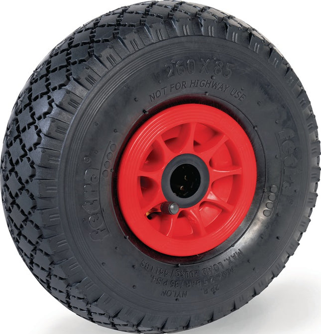 Ruota pneumatica FETRA 70107 Ø ruota 260 mm Portata 200 kg ( 9000443565 )