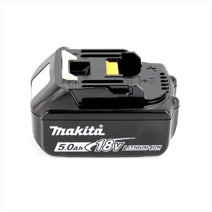 Makita DGA 456 T1 Akku Winkelschleifer 18 V 115mm Brushless + 1x Akku 5,0Ah - ohne Ladegerät - Toolbrothers